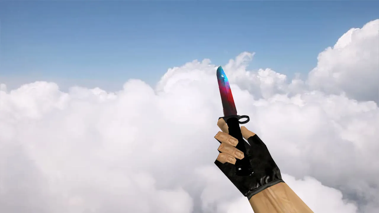 Скачать Модель ножа «Bayonet Prohibition» для CS 1.6: v_, p_, w_ модели, звук, анимация осмотра и качество текстур - Скриншот