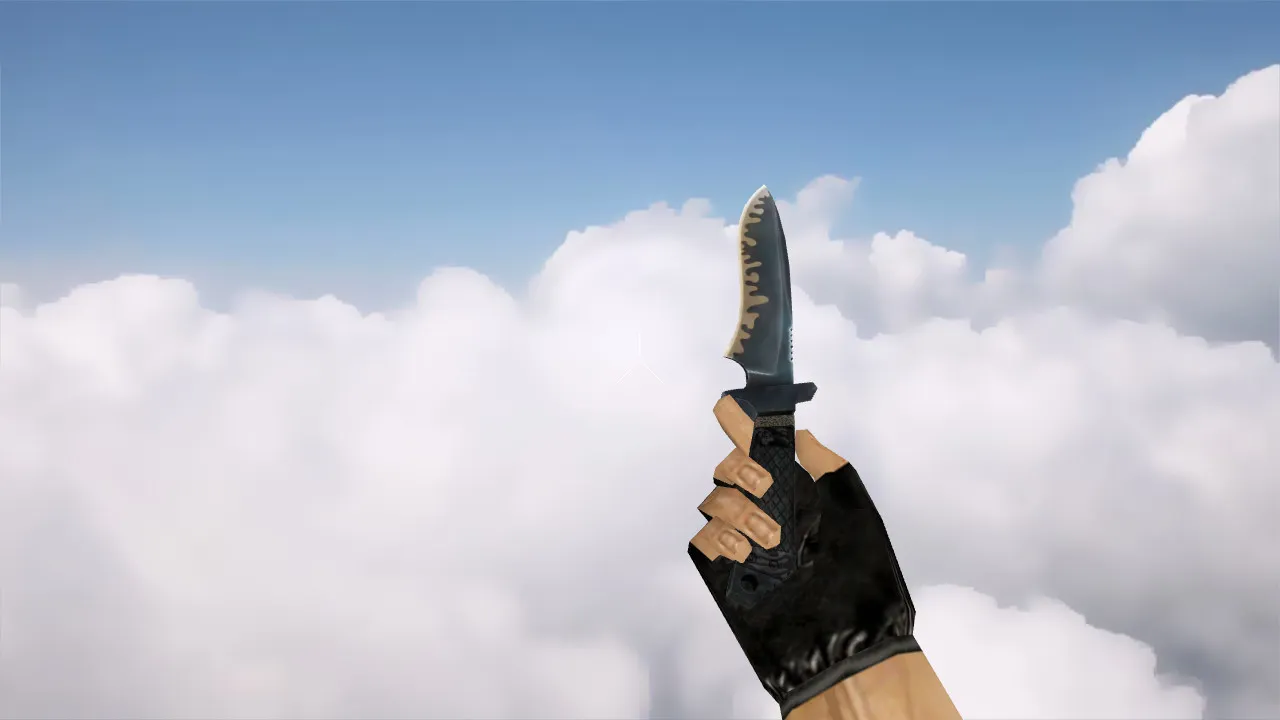 Скачать Модель «Классический нож | Vanilla» v_ knife для CS 1.6: p_ и w_ файлы, звуки, анимации осмотра - Скриншот