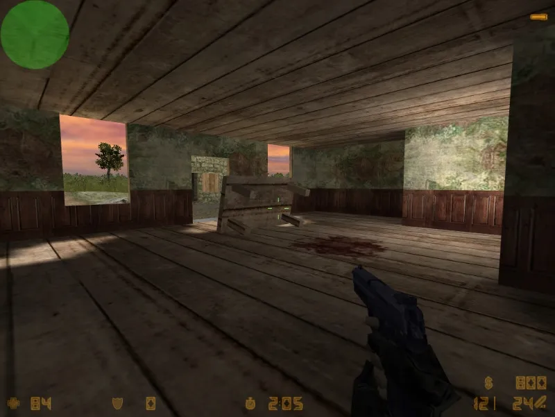 Карта de_carentan для CS 1.6: тактики за CT и T, точки контроля, оптимизация wpoly/epoly, .nav для ботов — скриншот 11
