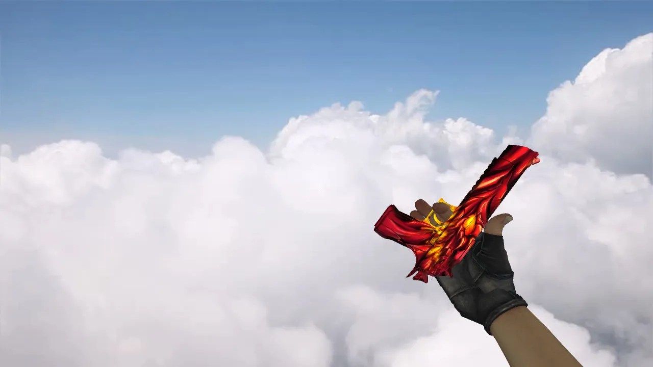 Модель Deagle Doomsday для CS 1.6 - Качественная замена — скриншот 1