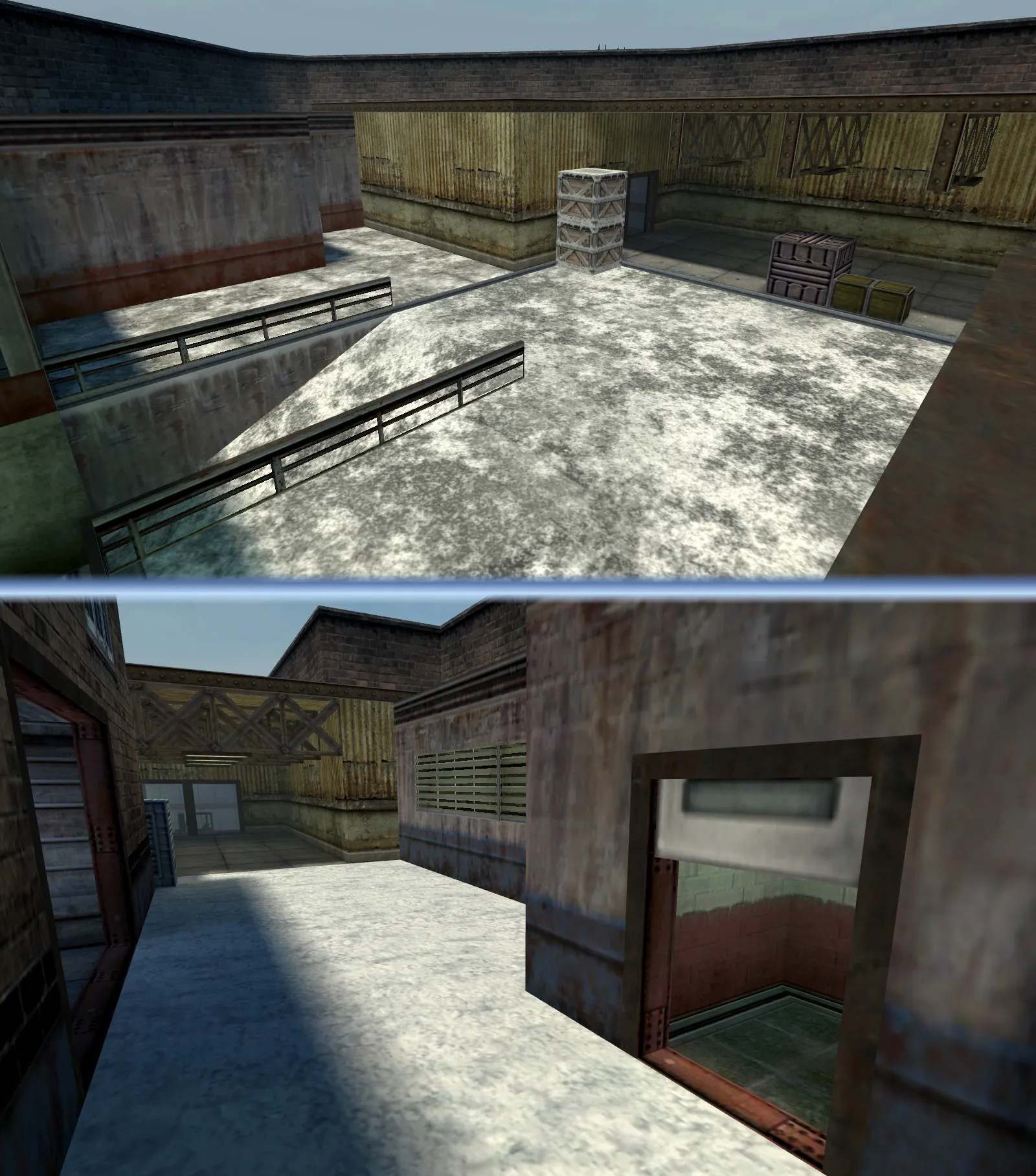 Карта «de_invictus_v12» для CS 1.6: Тактический анализ и детали — скриншот 23