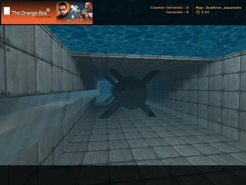 Скачать deathrun_aquariums — карта Deathrun для CS 1.6: точки, маршруты, .nav и оптимизация - Скриншот