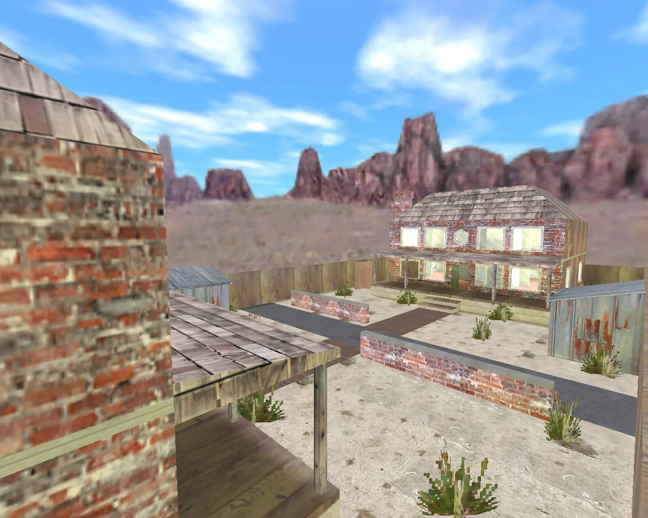 Скачать fy_houses — карта FY для CS 1.6: раунды 1v1, точки под фейды и контроль спавна - Скриншот