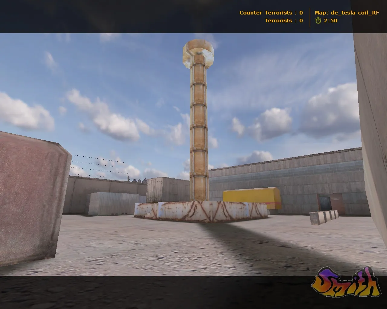 Скачать Карта de_tesla-coil_rf для Counter-Strike 1.6: тактика и оптимизация - Скриншот