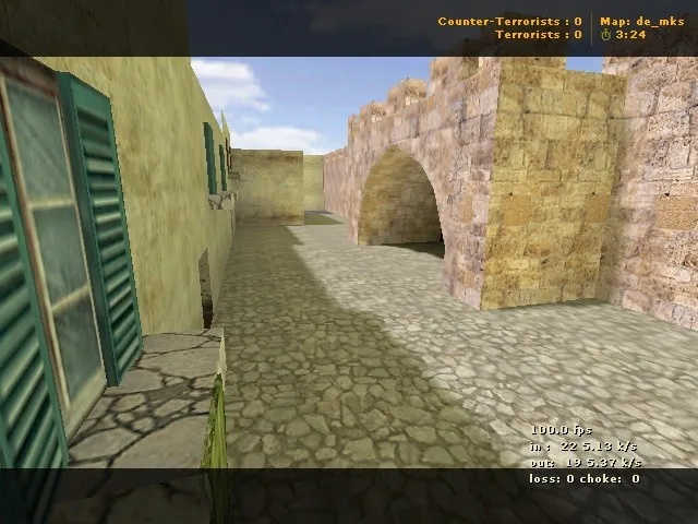 Скачать Карта de_mks для CS 1.6: тактические особенности и стратегии - Скриншот