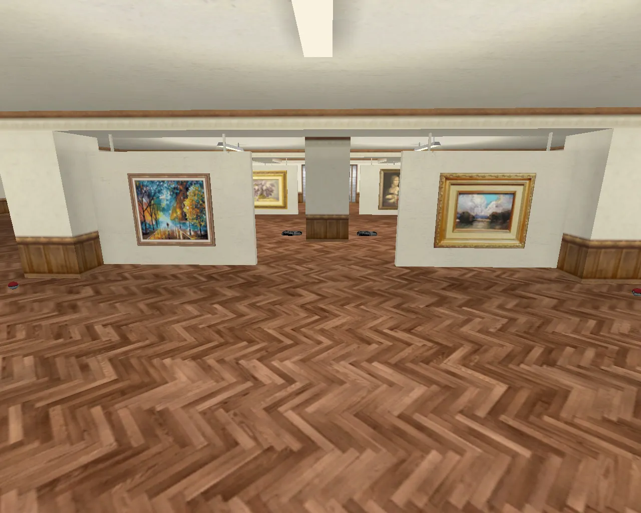 Скачать Карта fy_art_gallery_beta для CS 1.6: FY-режим, точки, маршруты, .nav, оптимизация wpoly/epoly - Скриншот