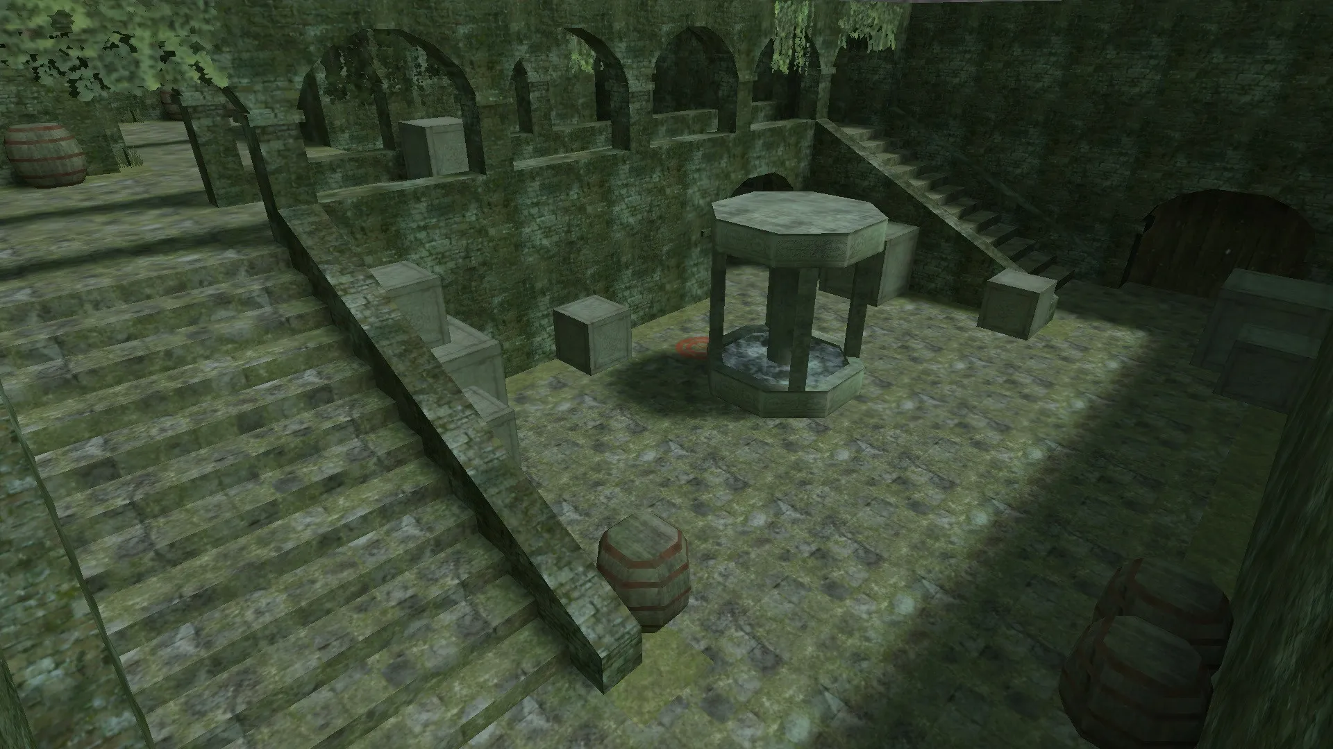 Карта de_undead_burg для CS 1.6: Тактический обзор и особенности — скриншот 6