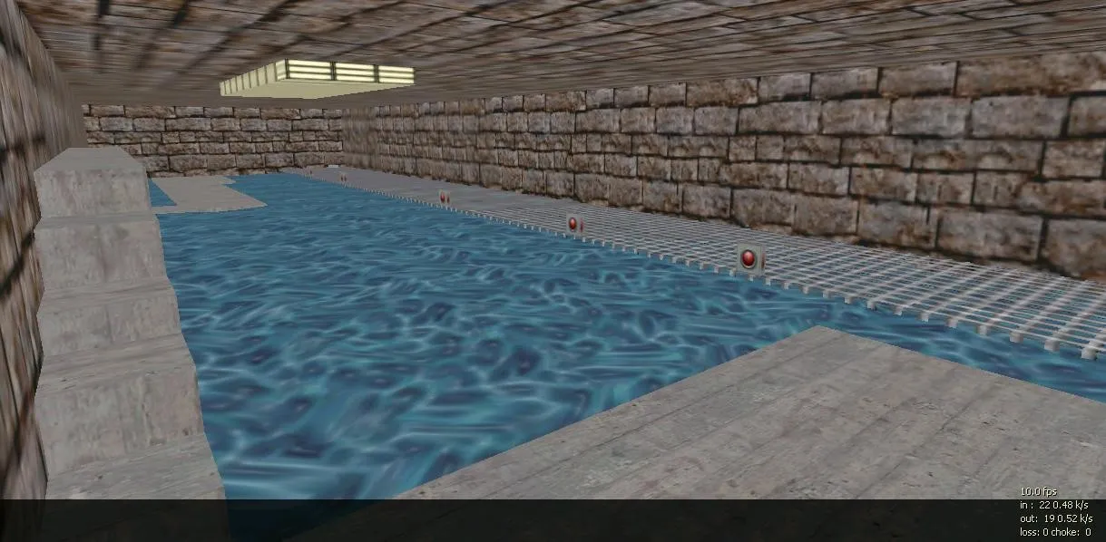 Скачать deathrun_style_c для CS 1.6: карта Deathrun, баланс терр/контр, точки, .nav и оптимизация - Скриншот