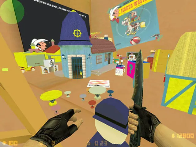Скачать de_annees_rats_csz для CS 1.6: разбор карты, точки, .nav и оптимизация под 1.6 - Скриншот