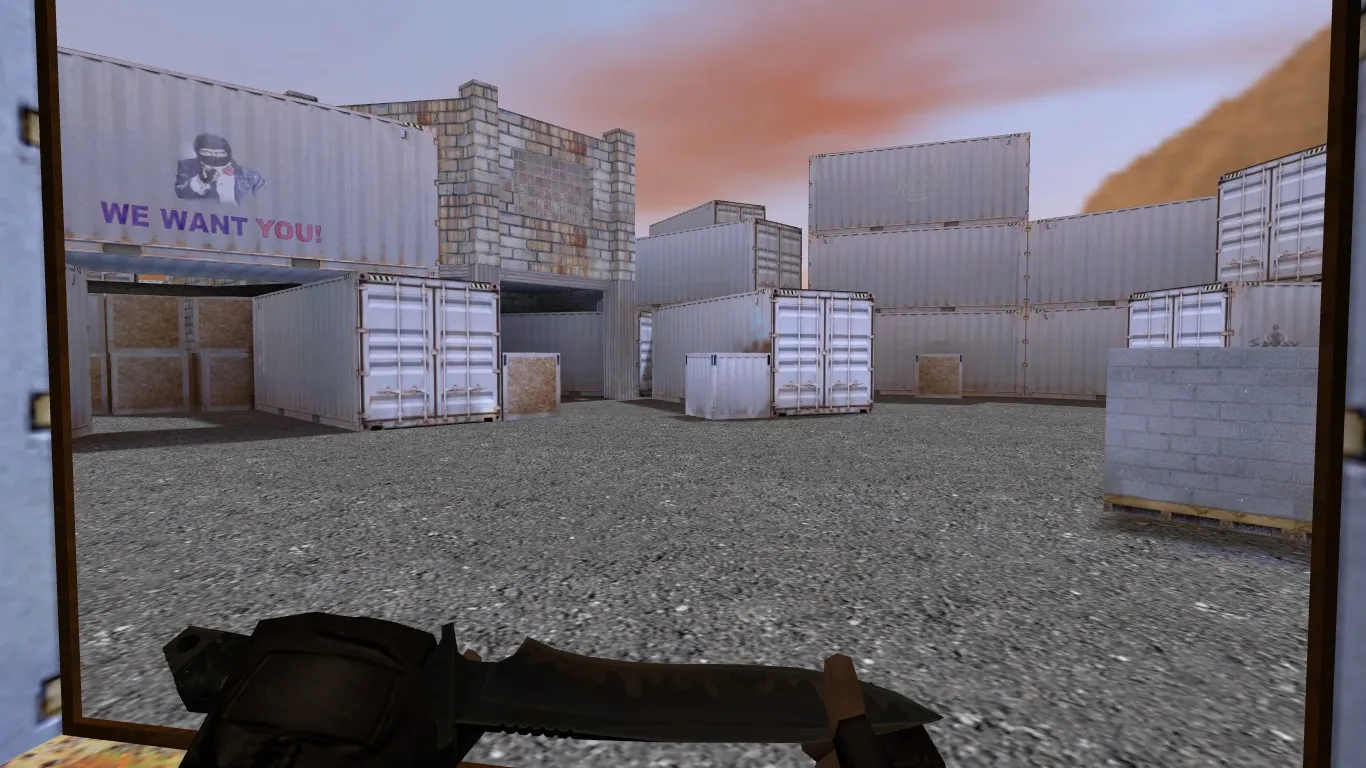 Карта de_unload для CS 1.6 - Подробное описание и тактики — скриншот 13