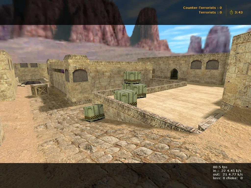 Скачать de_dust2_cv — DE карта для CS 1.6: точки, маршруты, .nav для ботов и оптимизация wpoly/epoly - Скриншот
