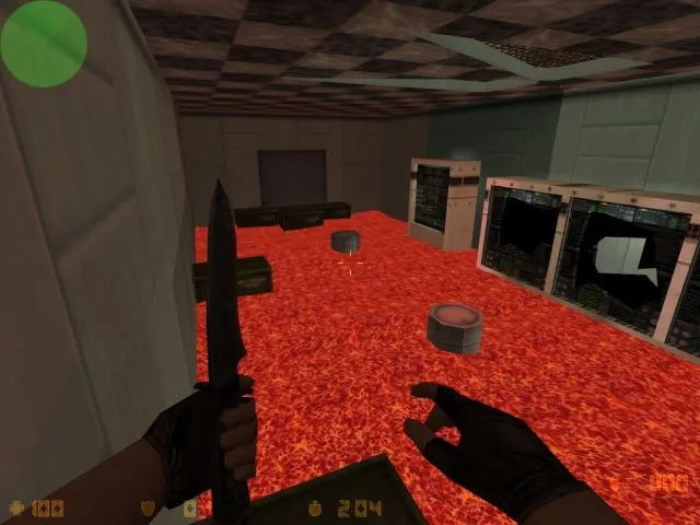 Скачать deathrun_ultrazone_2013 для CS 1.6: карта Deathrun, точки, раунды и настройка под сервер - Скриншот
