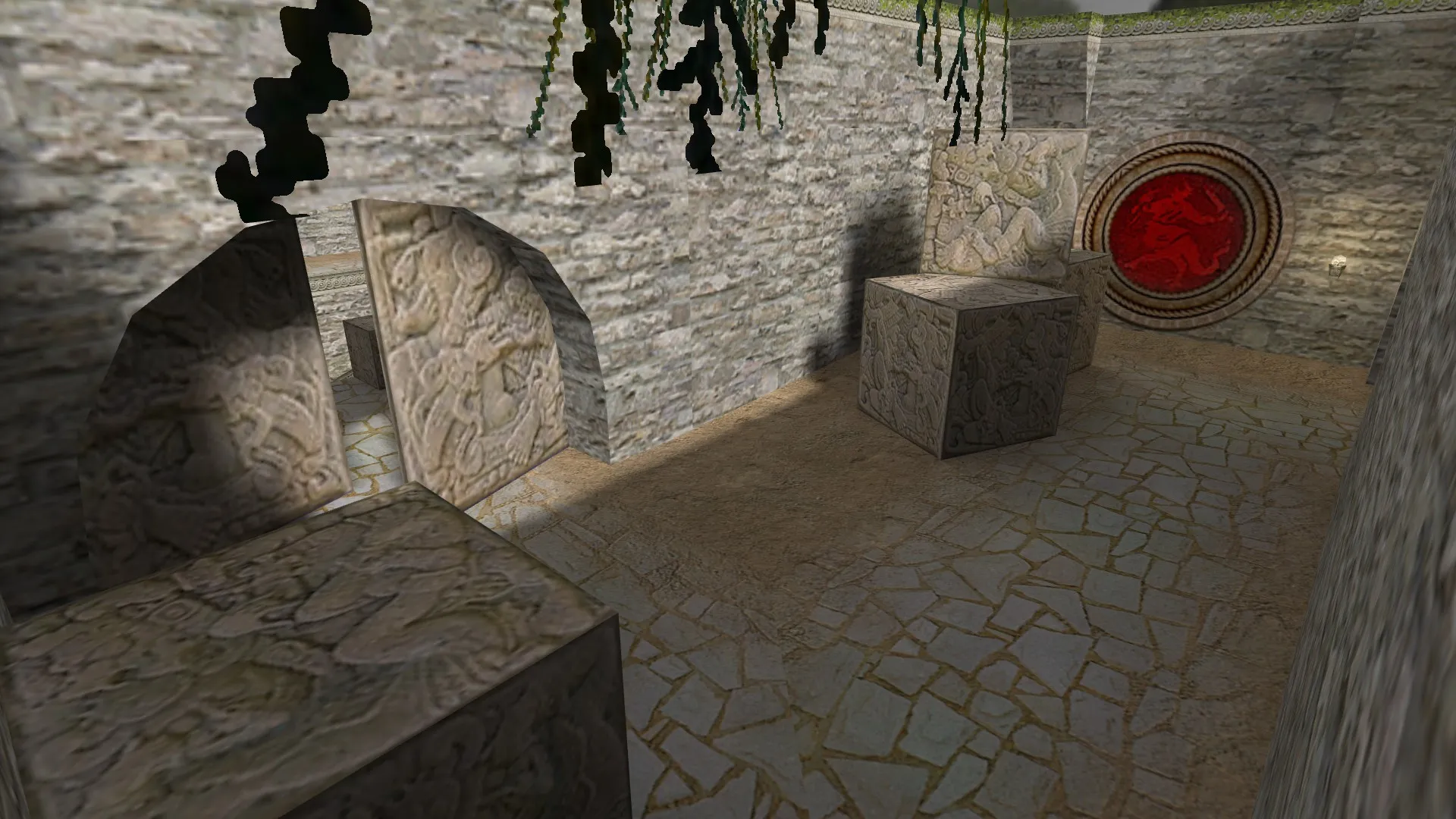 de_aztec3 для CS 1.6: тактика за CT и T, точки, .nav для ботов и оптимизация карты — скриншот 6