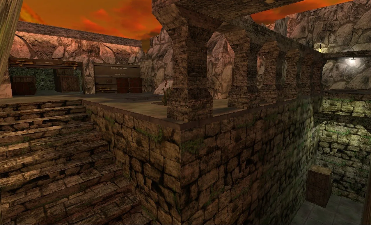 Карта de_secret_stone для CS 1.6: оптимизация и тактика — скриншот 8