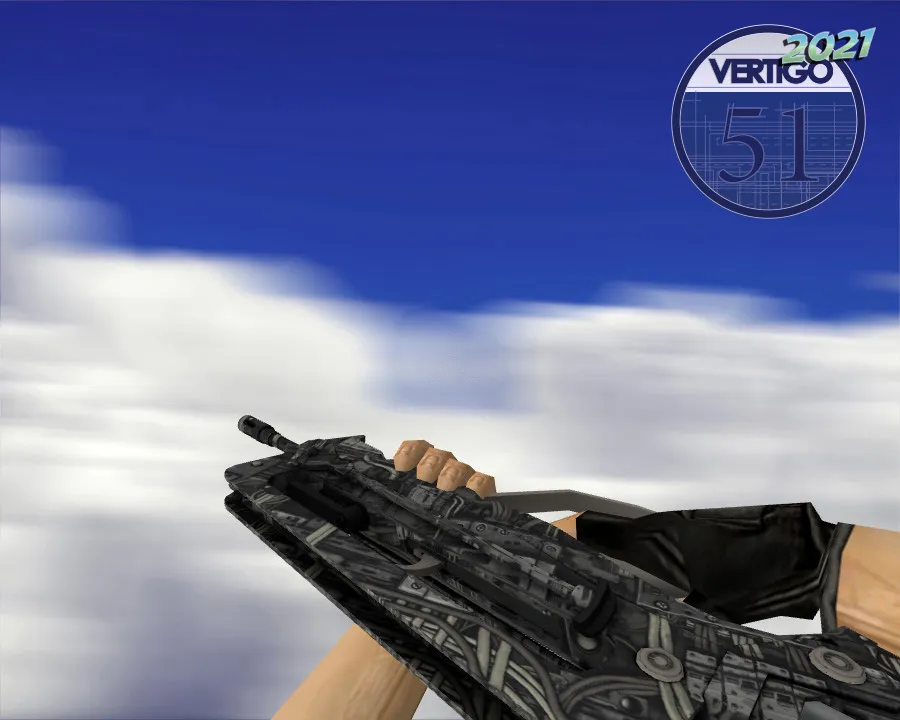 Скачать FAMAS | Дефект проводки для CS 1.6: качественная модель и уникальный дизайн - Скриншот