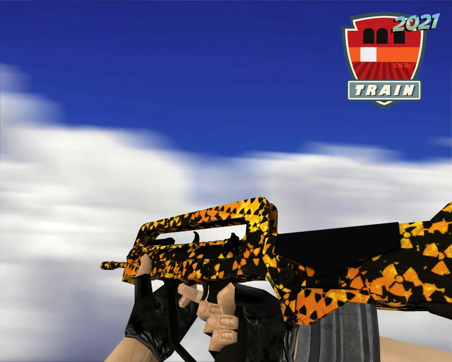 Пак скинов Train 2021 для CS 1.6: M4A4, Glock, AWP, Nova, Tec-9 и другие модели v_/p_/w_ с заменой текстур — скриншот 9