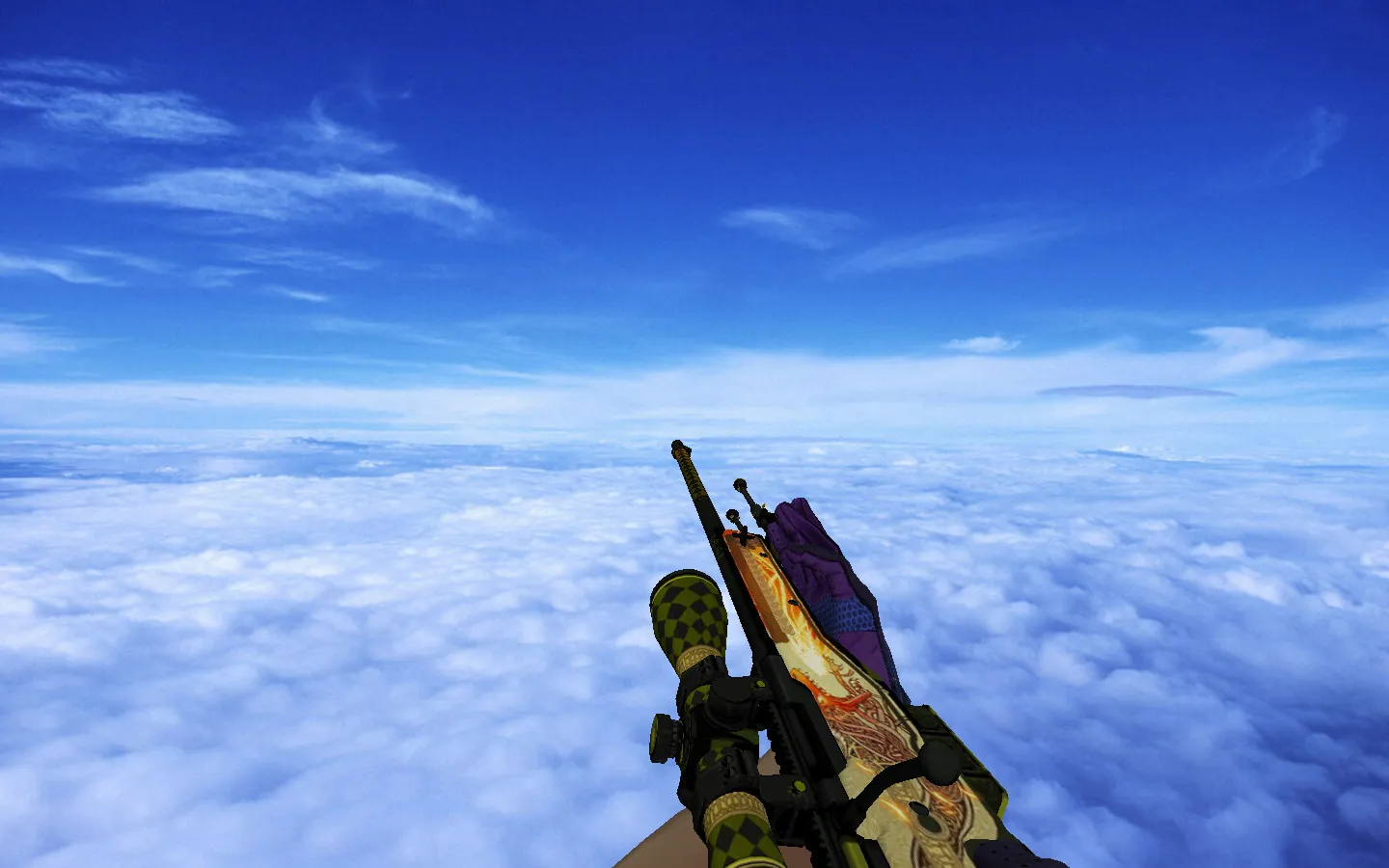 Скачать Модель «Сувенирный AWP | История о драконе» для CS 1.6 - Скриншот