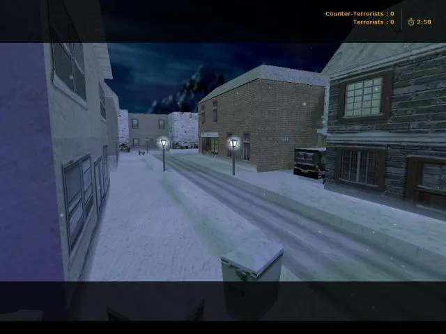 Скачать Карта de_xmasvillage_b1 для CS 1.6 - Зимняя Тактика и Стратегия - Скриншот