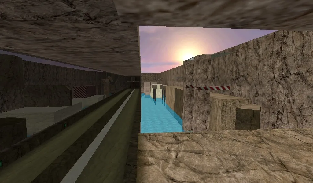 Скачать deathrun_ratex для CS 1.6: тактики за CT и T, управление раундами, навигация для ботов - Скриншот