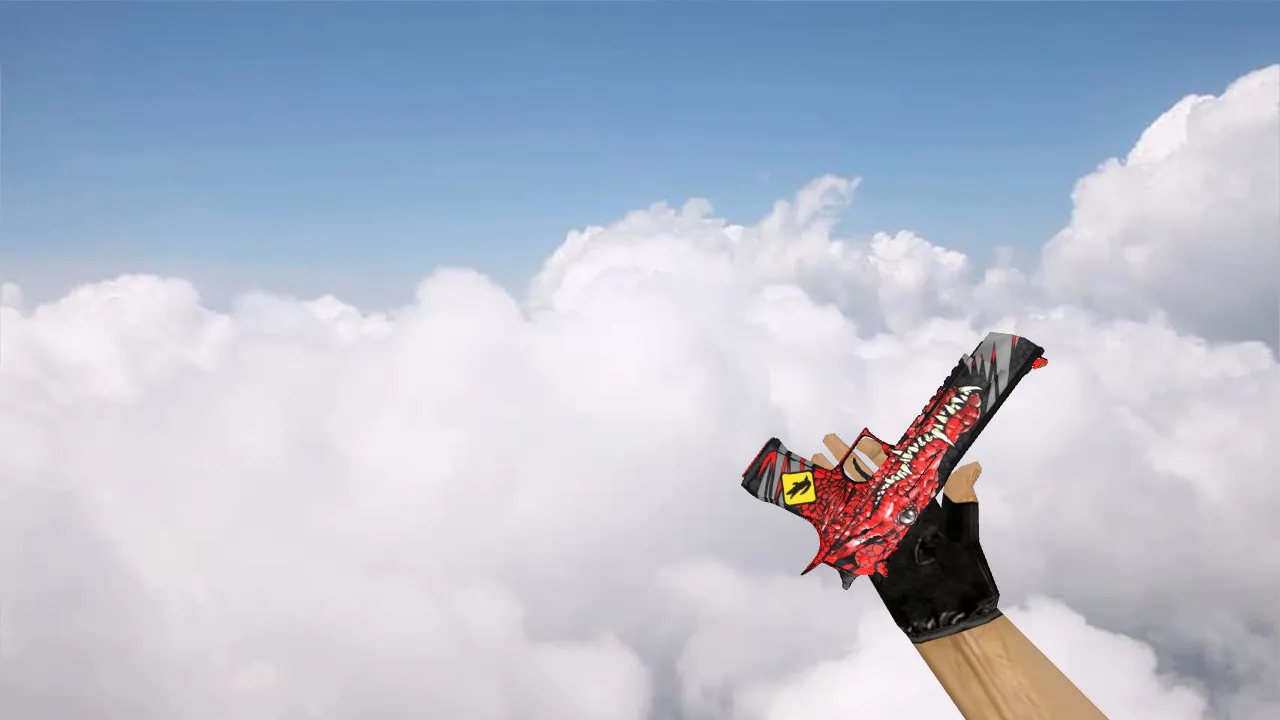 Скачать Модель «Deagle Alligator 5000» для CS 1.6: Качественные текстуры и анимация - Скриншот
