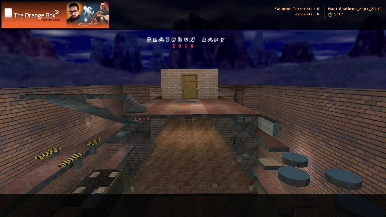 Скачать deathrun_zapy_2010 для CS 1.6: техничный обзор карты, точки, .nav и оптимизация - Скриншот