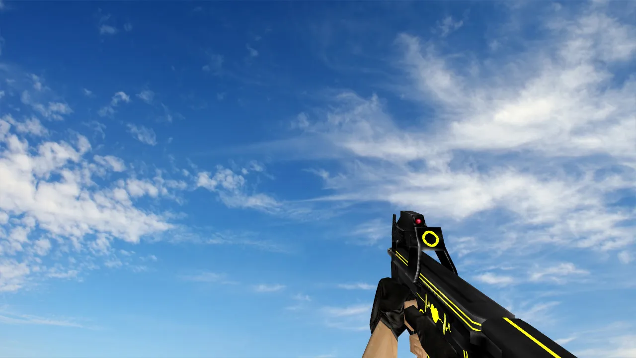 Модель «P90 Neon Pulse» для CS 1.6: Идеальный выбор для геймеров — скриншот 6