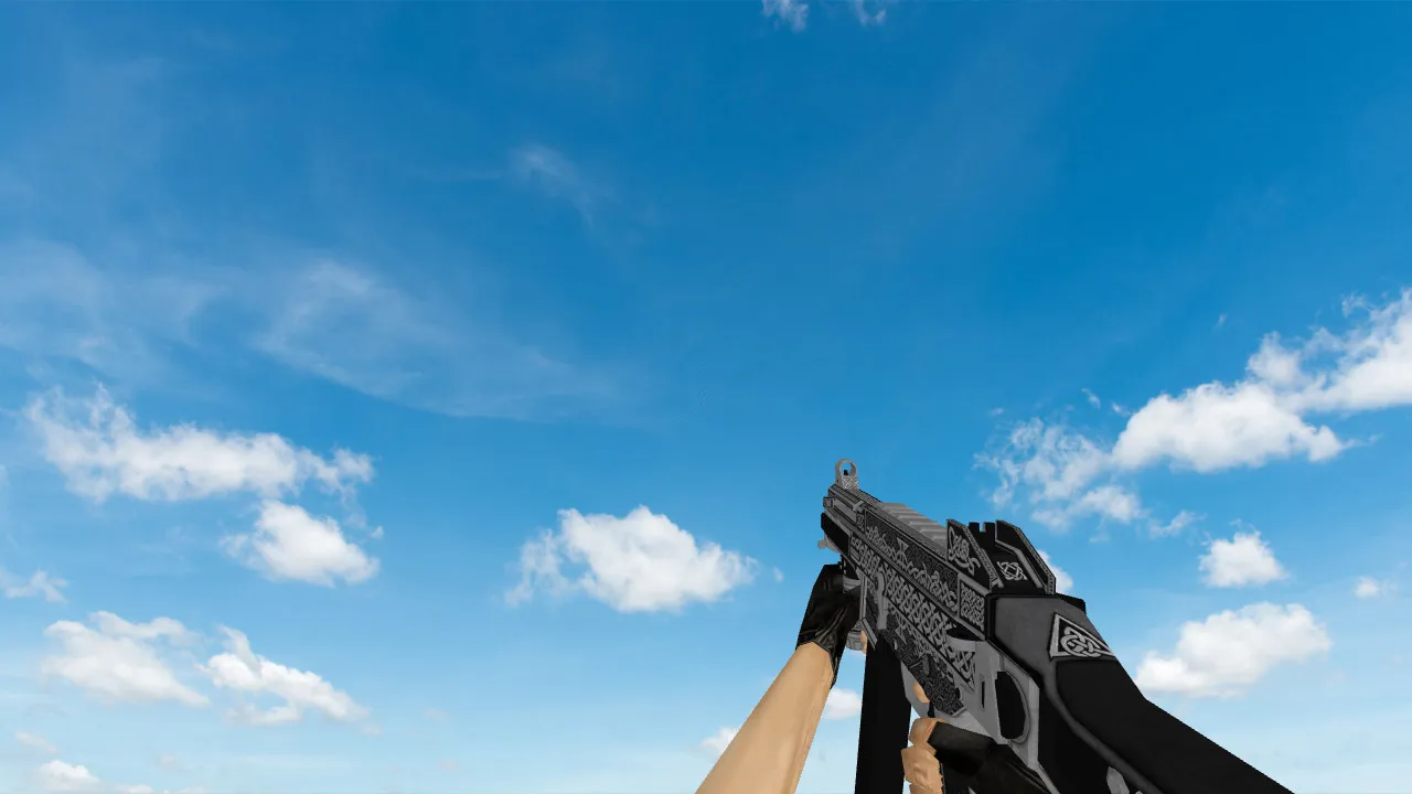 Скачать Модель UMP-45 Hagalaz для CS 1.6: скачать и установить - Скриншот