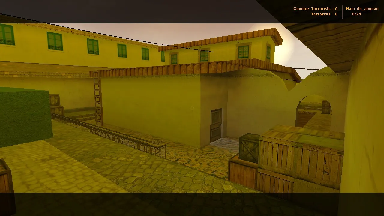 de_aegean карта для CS 1.6: баланс сторон, точки, .nav для ботов, оптимизация wpoly/epoly — скриншот 6