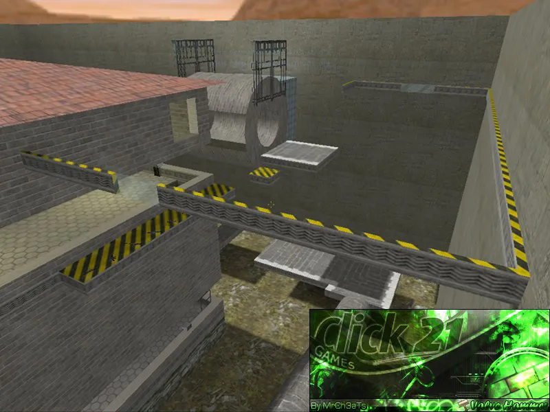 Скачать deathrun_letsgo2_click21 для CS 1.6: тактики за терр, CT и контроль спавна - Скриншот