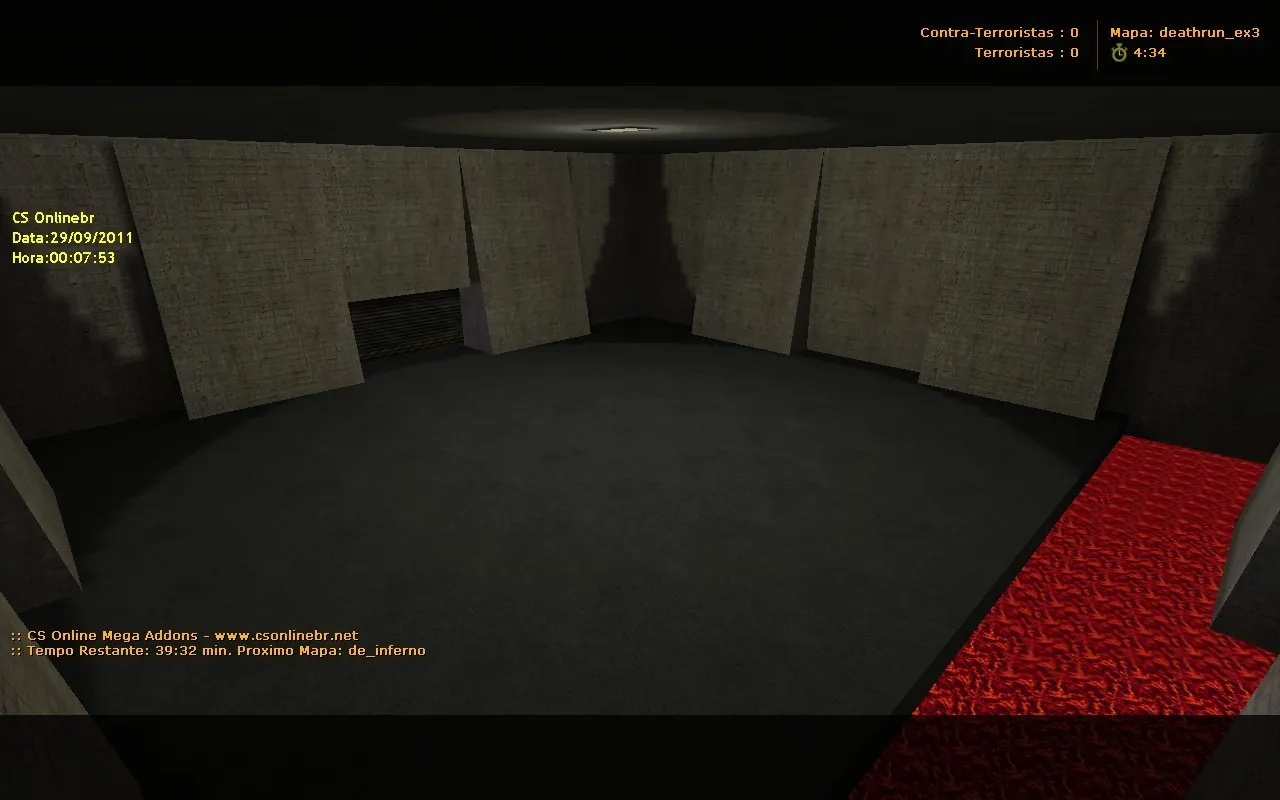 Скачать deathrun_ex3 для CS 1.6 — карта Deathrun, точки, раунды, bоты, .nav и оптимизация - Скриншот