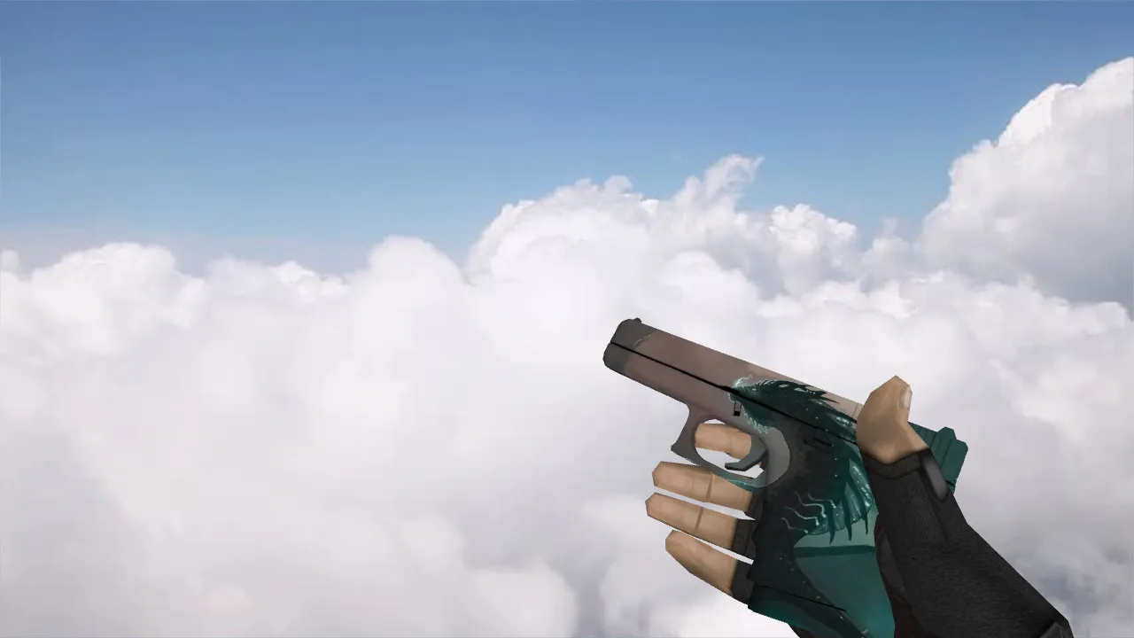 Скачать Модель «Glock Fury Dragon» для CS 1.6: Загрузите сейчас - Скриншот