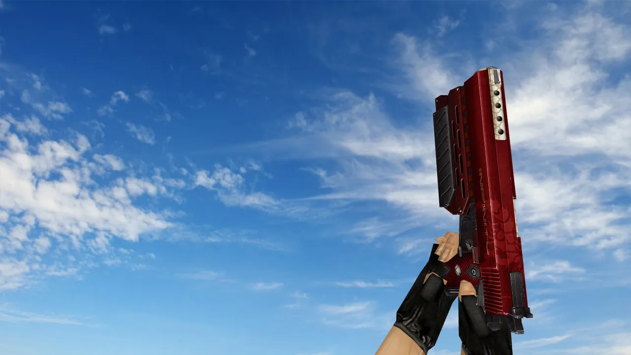 Скачать Модель «Red Infinity Single» для CS 1.6 - Уникальный Deagle - Скриншот