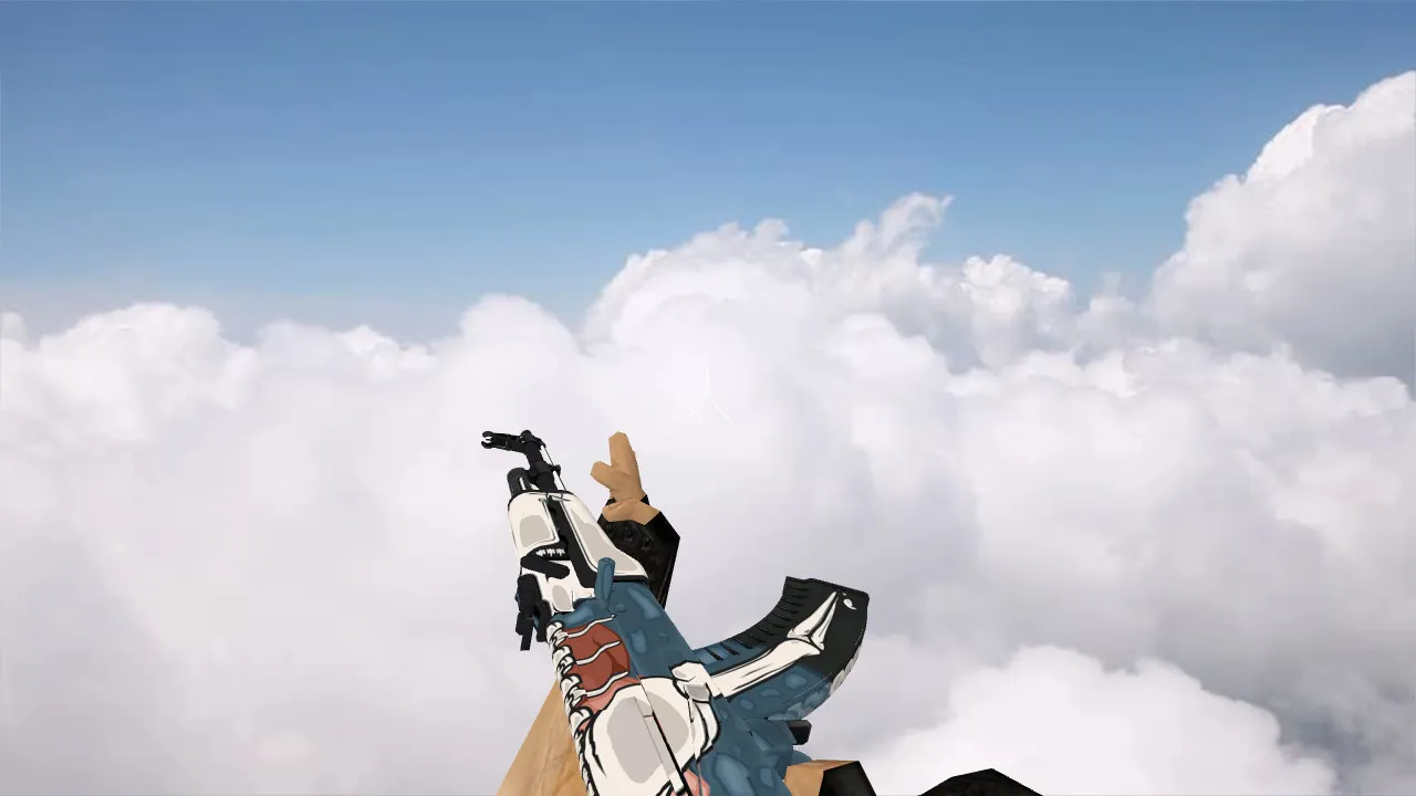 Модель «AK-47 Something» для CS 1.6: v_ p_ w_ модели, звуки, анимация осмотра и качество текстур — скриншот 3