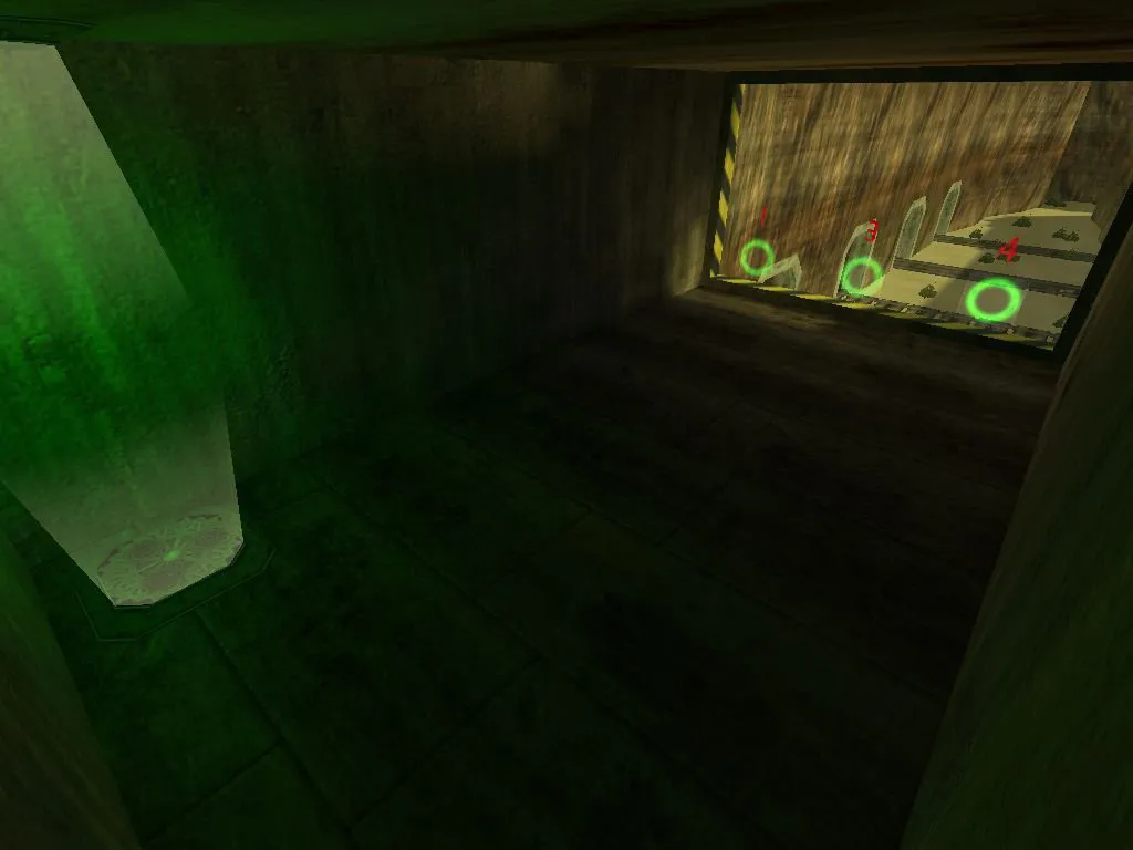 Скачать deathrun_trap_canyon для CS 1.6: ловушки, тактика за спецов и раунды без фейлов - Скриншот