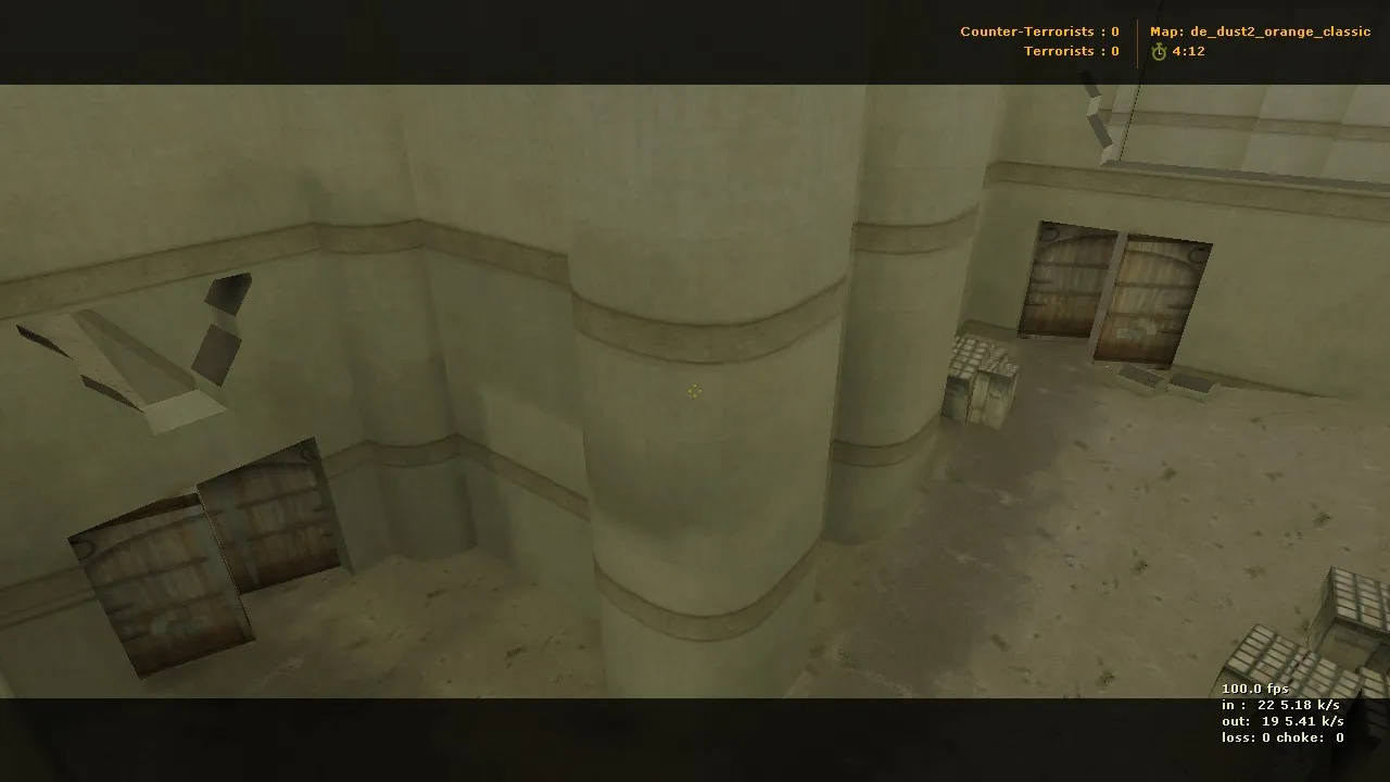 de_dust2_orange_classic для CS 1.6: карта DE, точки, баланс сторон и оптимизация — скриншот 6