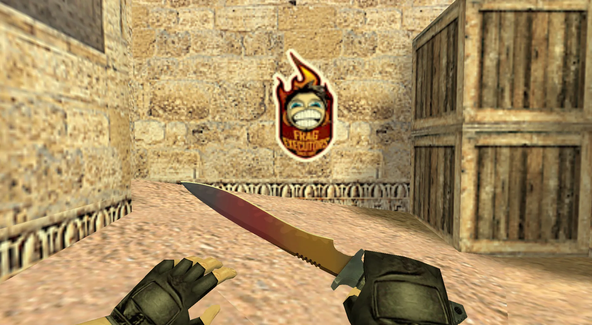 Скачать Граффити «Frag eXecutors Logo» для CS 1.6 - Уникальное искусство киберспорта - Скриншот