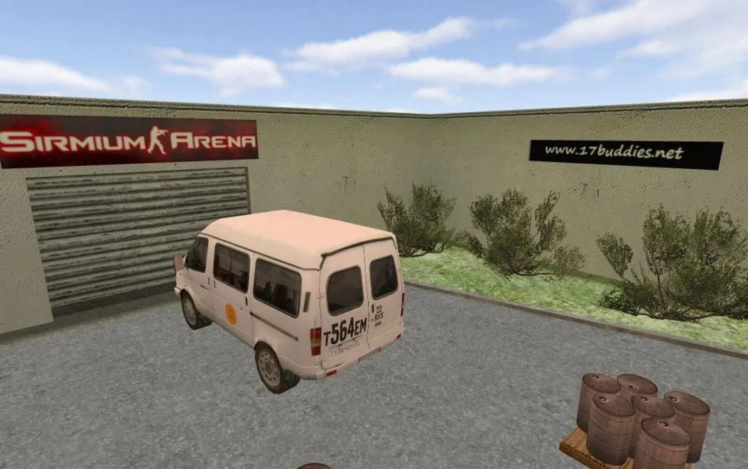 Карта «de_sirmium_arena» для CS 1.6 - стратегическая арена — скриншот 3