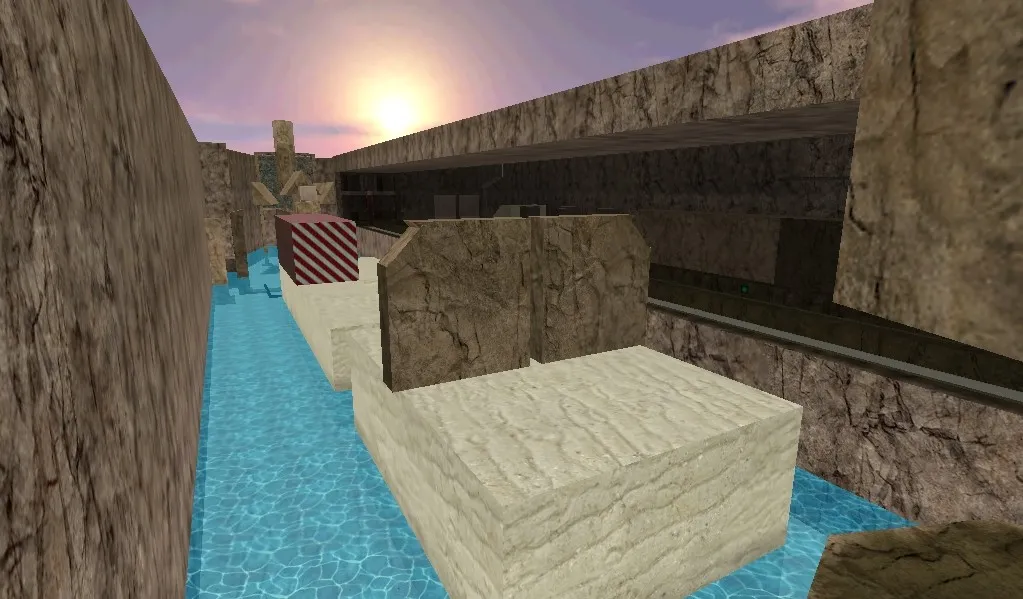 Скачать deathrun_ratex для CS 1.6: тактики за CT и T, управление раундами, навигация для ботов - Скриншот