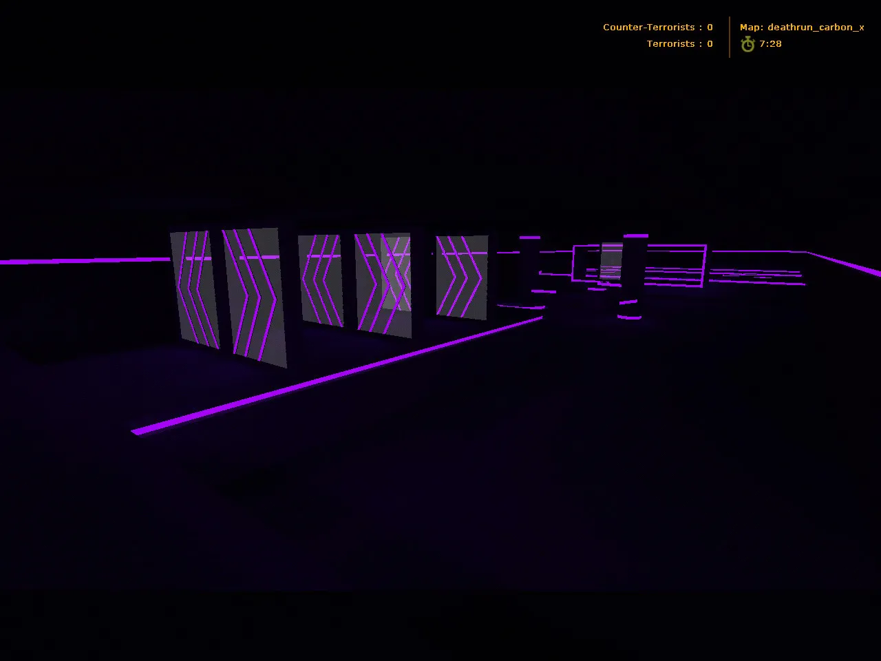 Скачать deathrun_carbon_x — карта deathrun для CS 1.6: баланс сторон, тактика, .nav для ботов и оптимизация - Скриншот