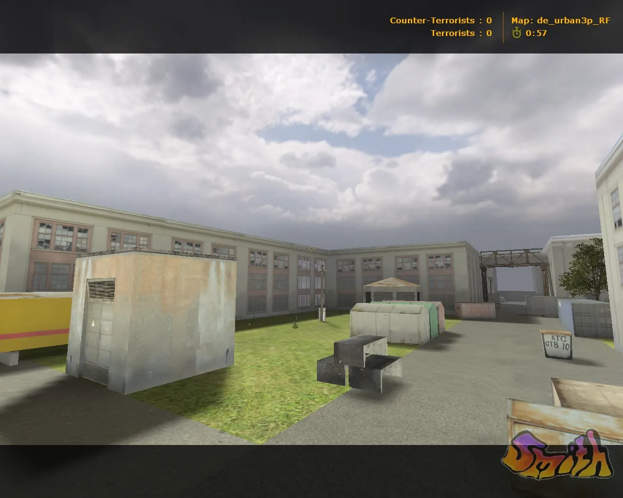 Скачать Карта de_urban3p_rf для CS 1.6: Тактика и особенности - Скриншот