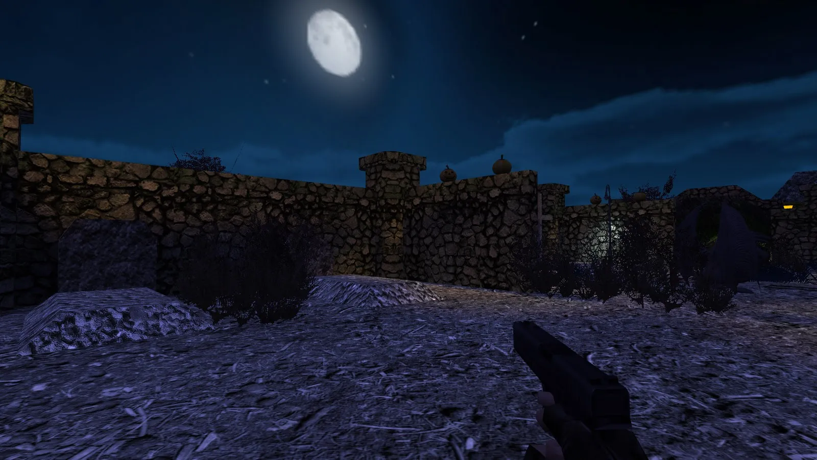 Карта de_halloween_night для CS 1.6: баланс сторон, точки, .nav для ботов, оптимизация wpoly/epoly — скриншот 14
