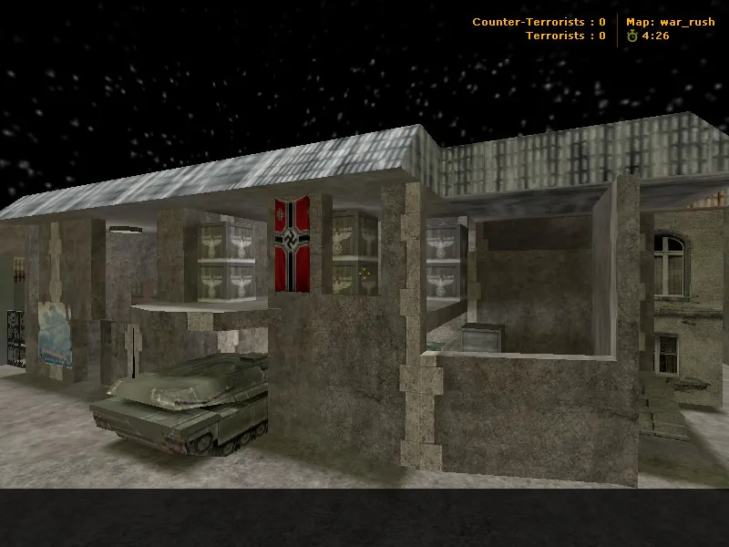 Карта «war_rush» для CS 1.6: тактические особенности и оптимизация — скриншот 10