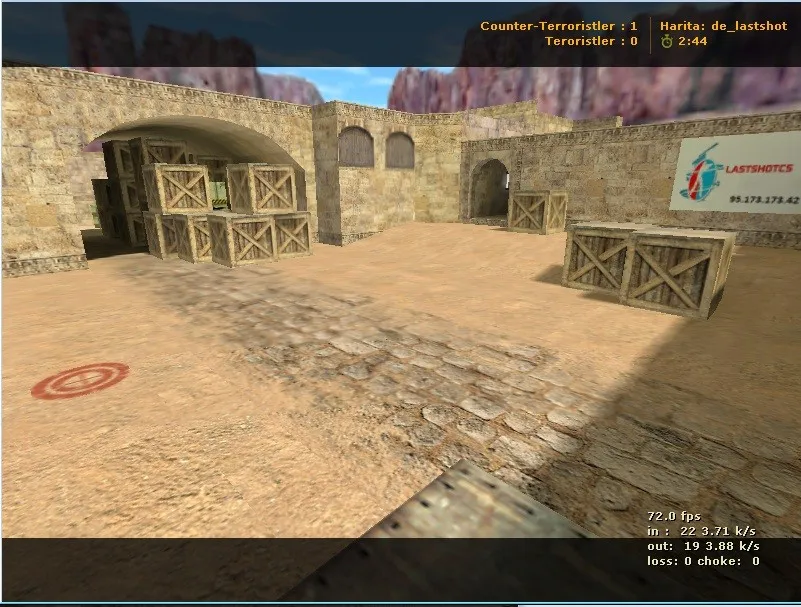 Карта de_lastshot для CS 1.6: тактика и особенности — скриншот 6