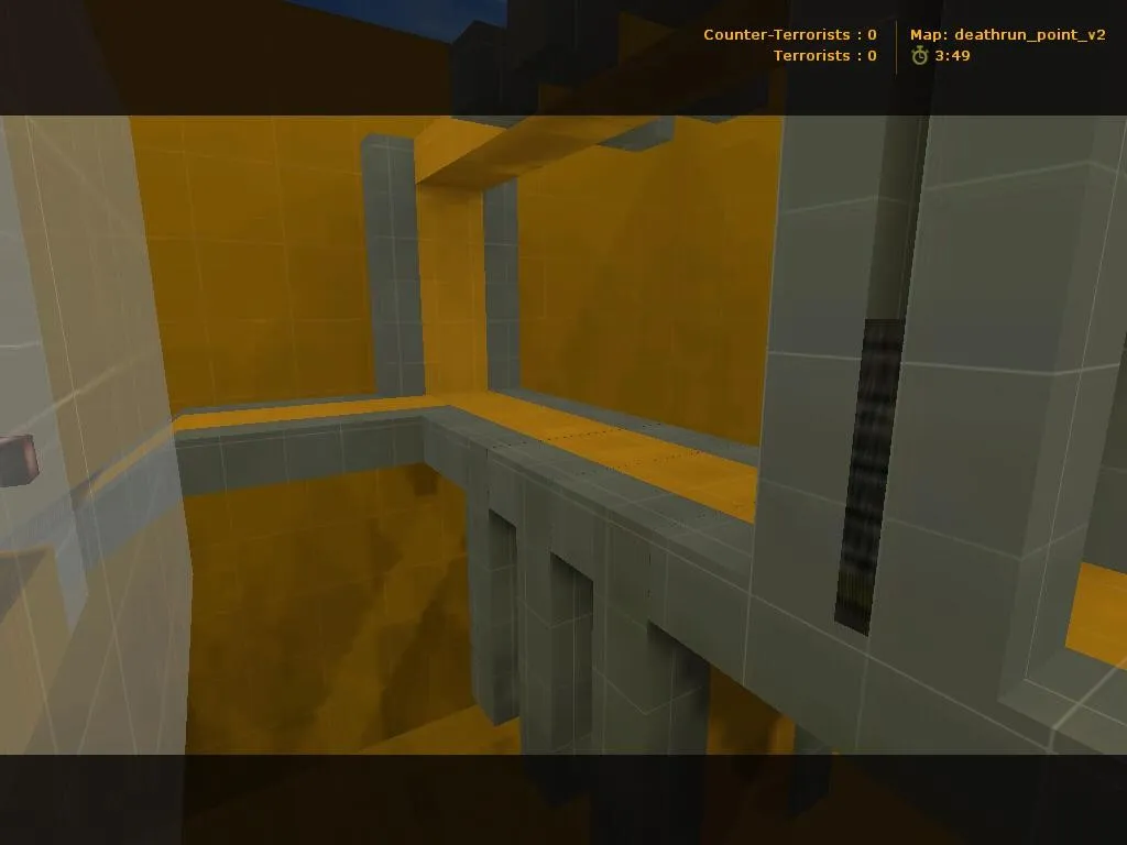 Скачать deathrun_point_v2 для CS 1.6: карта deathrun, точки, маршруты и запуск без проблем - Скриншот