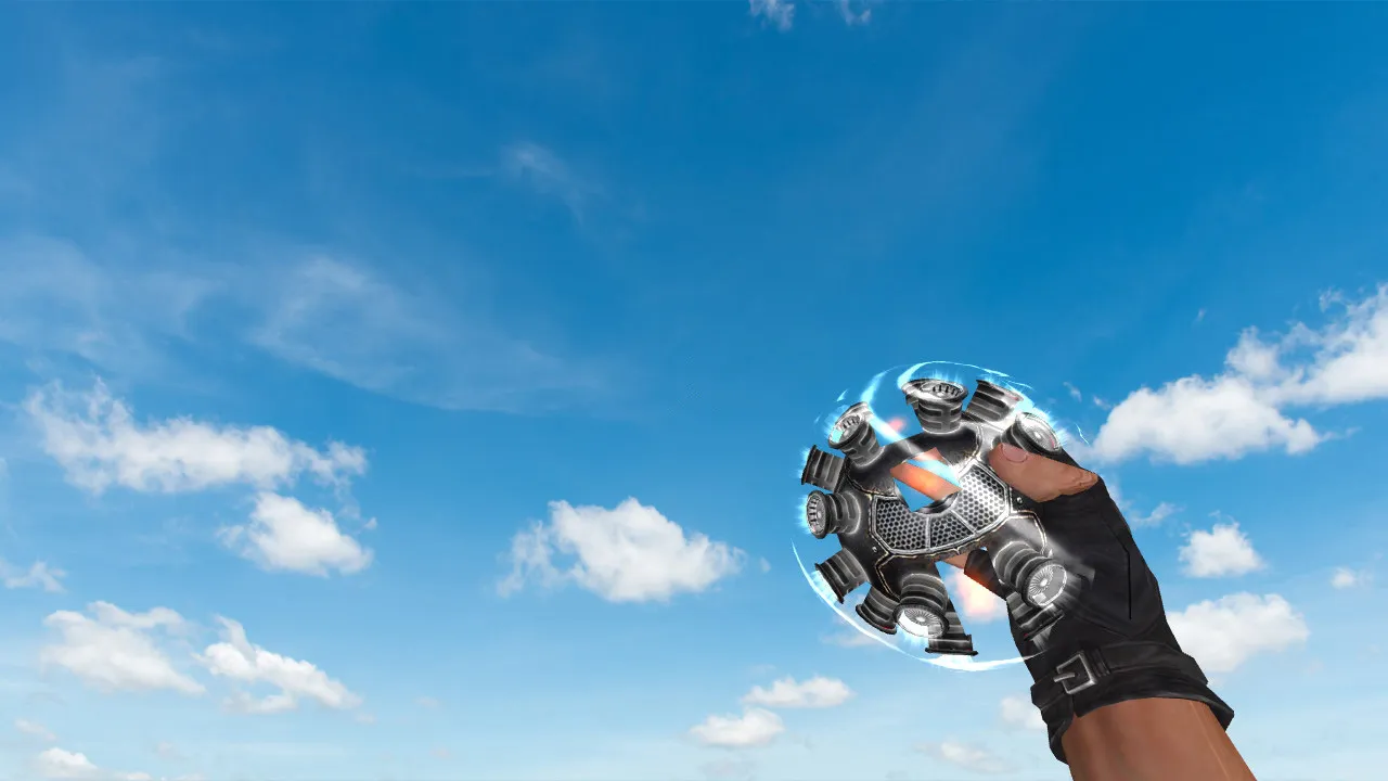 Скачать Модель «Trinity Grenades» для CS 1.6: v_, p_, w_ гранаты со звуками и анимацией осмотра - Скриншот