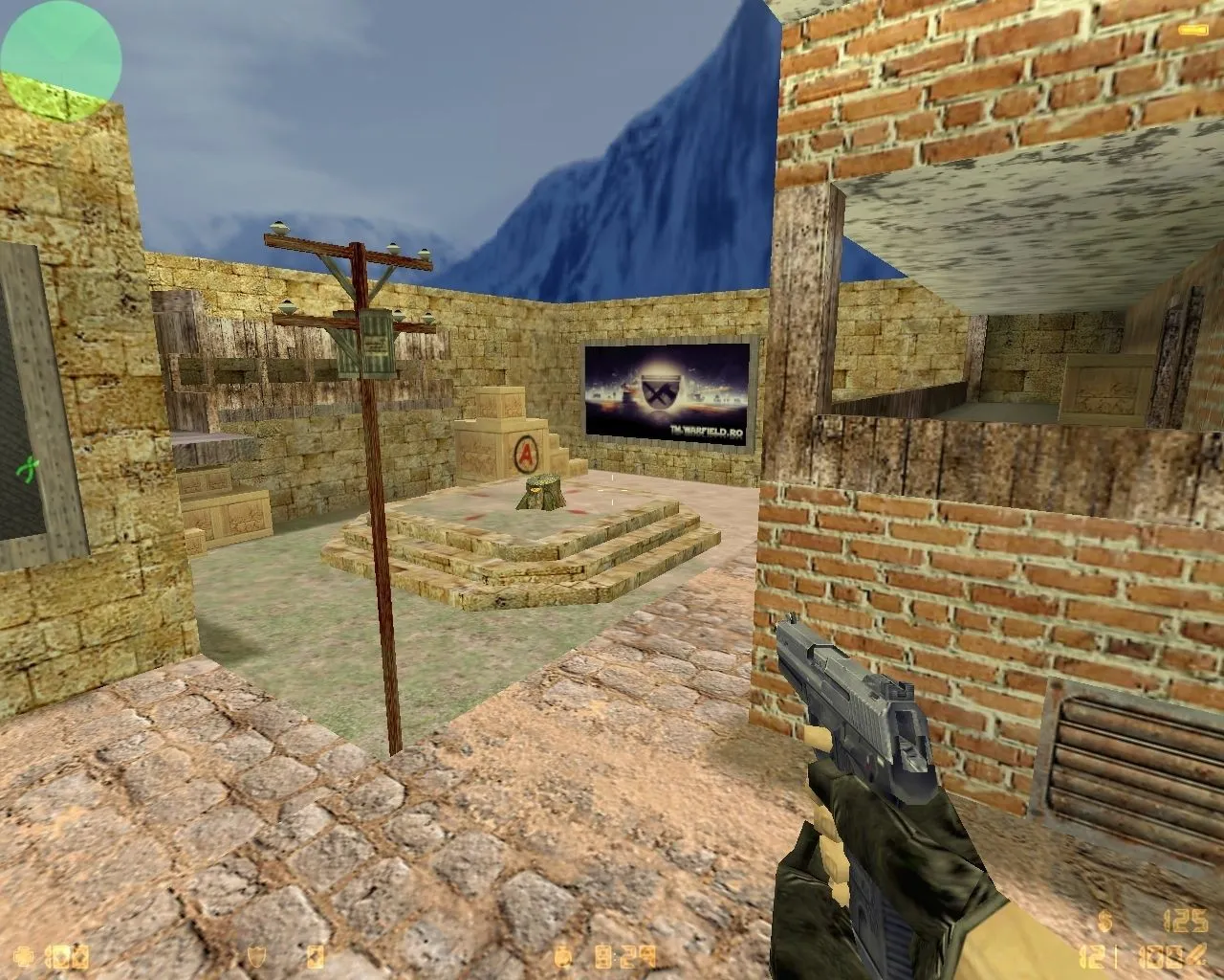 Скачать de_hayden для CS 1.6: баланс сторон, точки, .nav и оптимизация карты - Скриншот