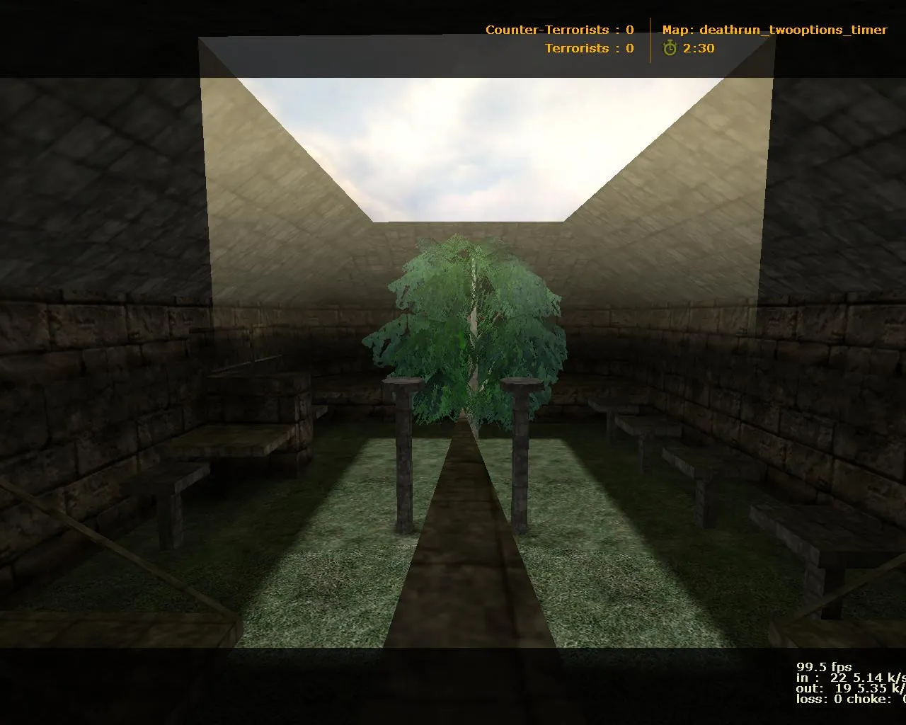 deathrun_twooptions_timer для CS 1.6: таймер, две опции и боты по .nav — скриншот 6