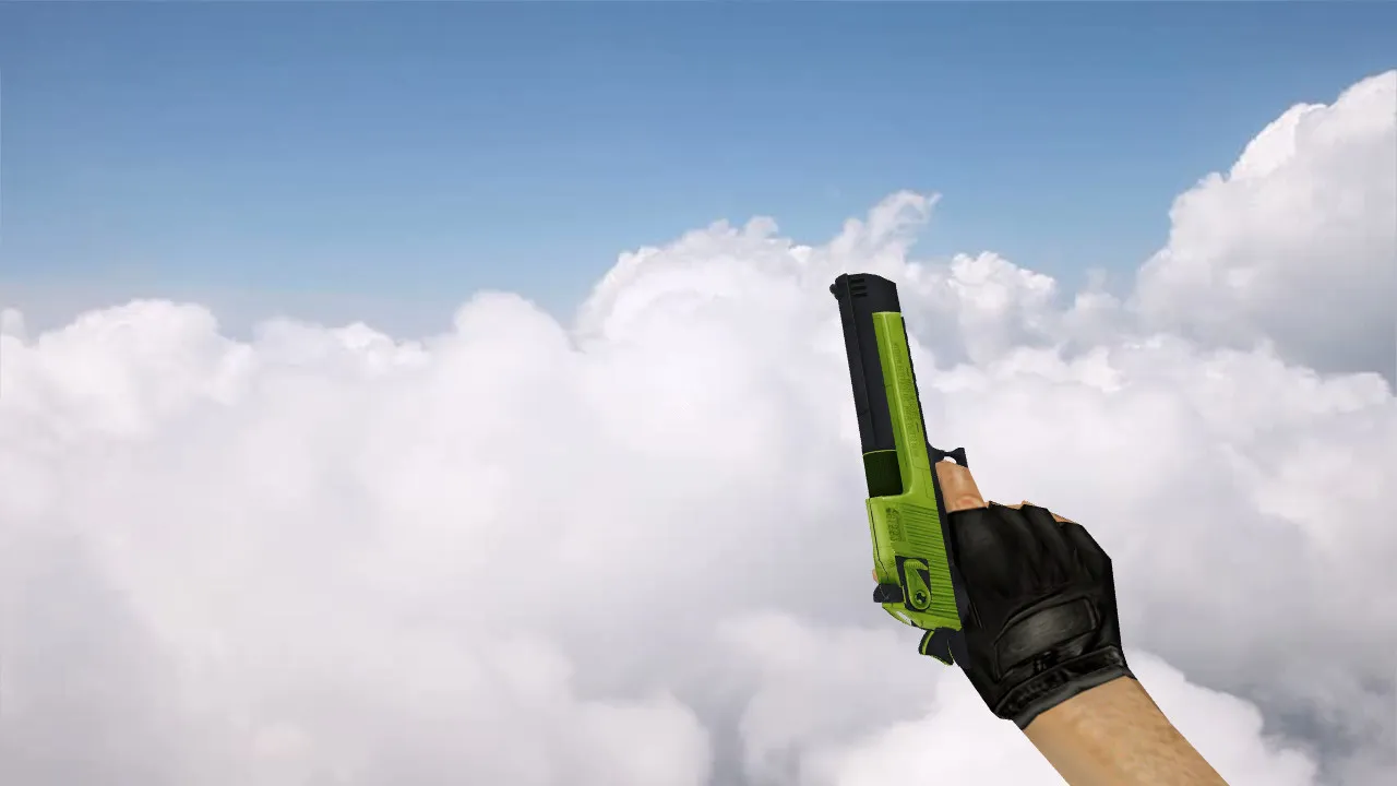 Скачать Модель «Deagle Green Boost» для CS 1.6 - Погружение в игровой процесс - Скриншот