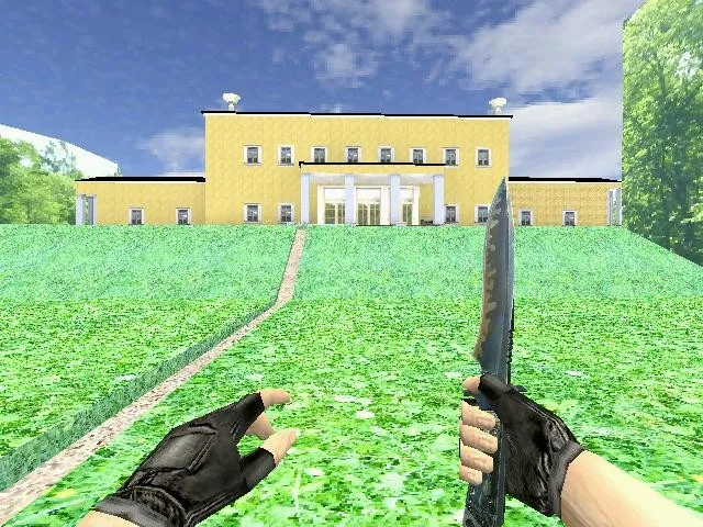 Скачать Карта de_dvorec для CS 1.6: точки, маршруты, настройка ботов и оптимизация карты - Скриншот