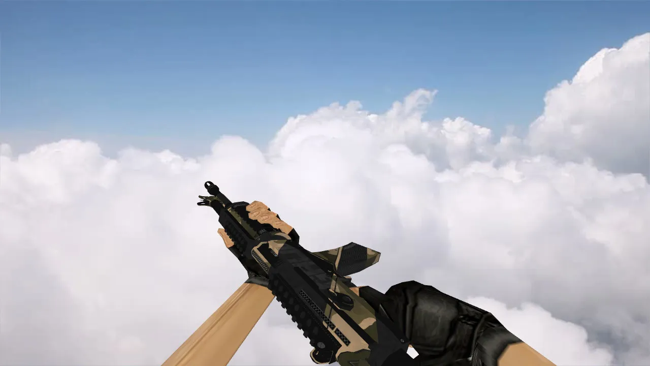Скачать Модель «Galil Чёрный песок» для CS 1.6: Скачай сейчас - Скриншот
